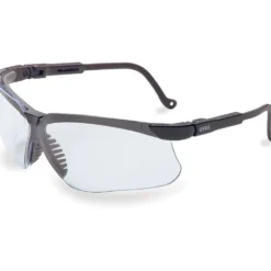 Uvex by Honeywell Genesis Safety Glasses Black Frame, Clear Ultra-Dura Hardcoat Lens - S3200