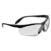 Uvex by Honeywell Genesis S Black Yellow Safety Glasses with Clear Anti-Fog Lens - S3700X