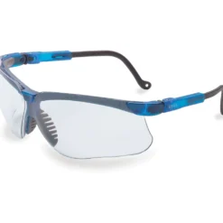 Uvex by Honeywell Genesis Vapor Blue Safety Glasses with Clear Anti-Scratch/Hard Coat Lens - S3240