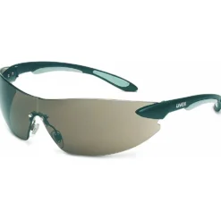Uvex by Honeywell Ignite Safety Glasses: Wraparound Frame, Frameless, Gray, Black Gray - S4401X