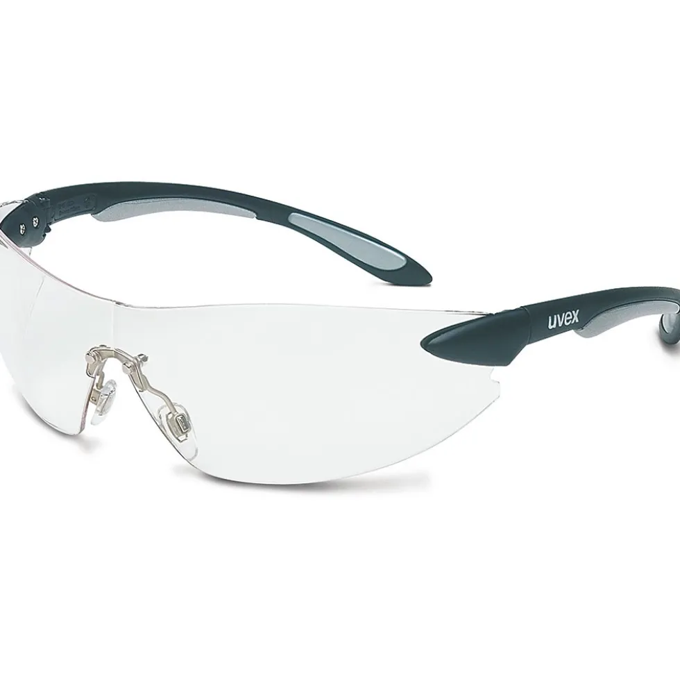 Uvex by Honeywell Ignite Sandstone Safety Glasses with Clear Anti-Scratch/Hard Coat Lens - S4400