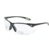 Uvex by Honeywell Reader/Magnifier Safety Glasses, Black Frame, +2.0 Diopter Clear Lens with Anti-Scratch Hardcoat - A951