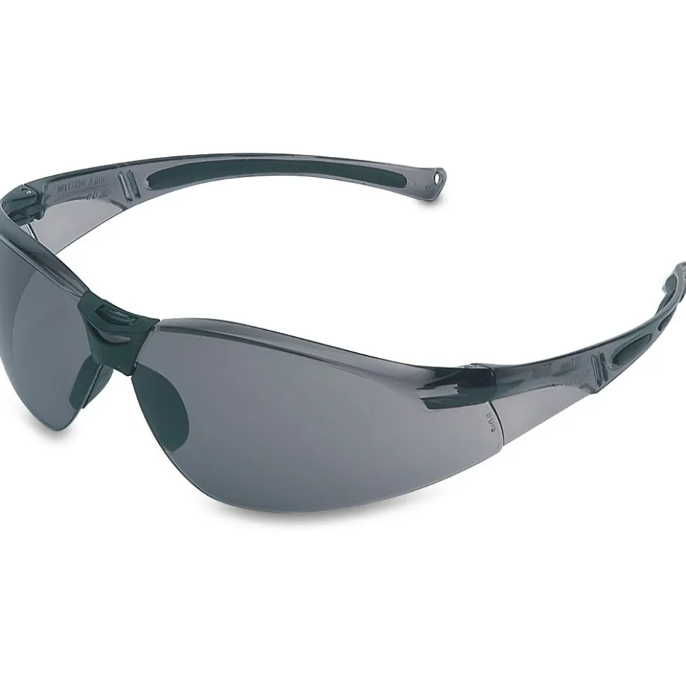 Uvex by Honeywell Safety Eyewear Gray Lens with Anti-Scratch Hardcoat - A801 Series