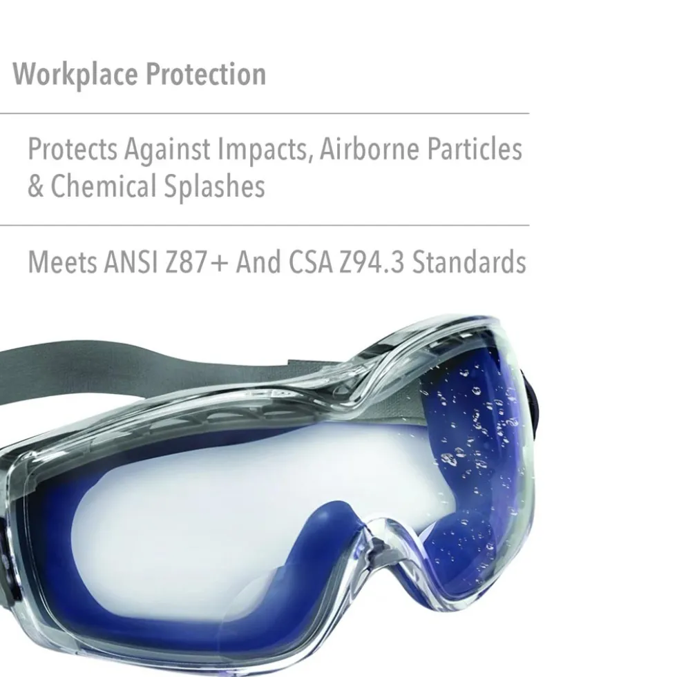 Uvex by Honeywell Stealth Reading 3.0 Diopte Magnifier Goggles with Uvextreme Anti-Fog Lens - S3993X