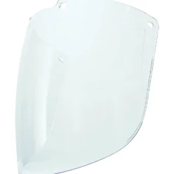 Uvex by Honeywell Turboshield Clear Polycarbonate Replacement Visor, Clear Lens with Dual Anti-Scratch/Anti-Fog Lens Coating - S9555