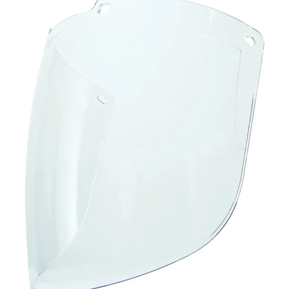 Uvex by Honeywell Turboshield Clear Polycarbonate Replacement Visor, Clear Lens, Uncoated - S9550